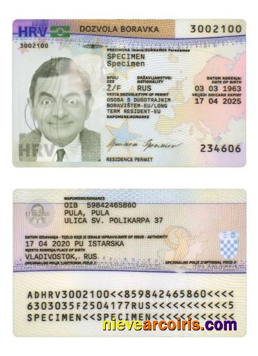 Croatia residence permit